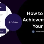 achievements in your CV
