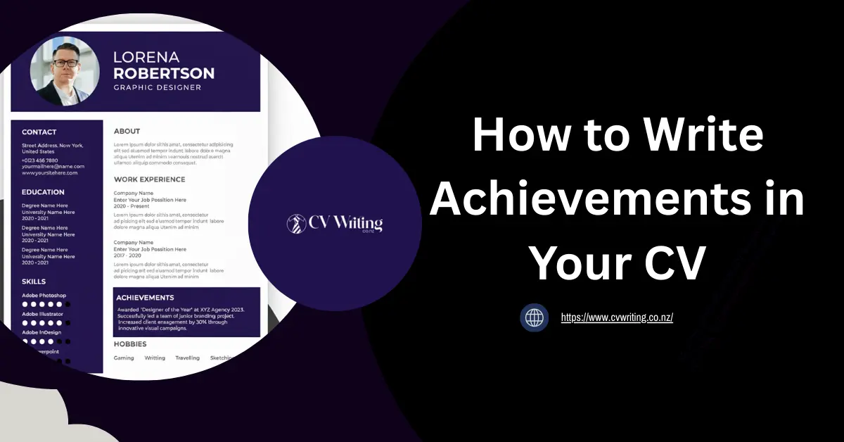achievements in your CV