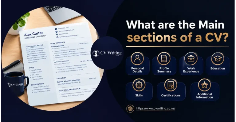Main Sections of a CV