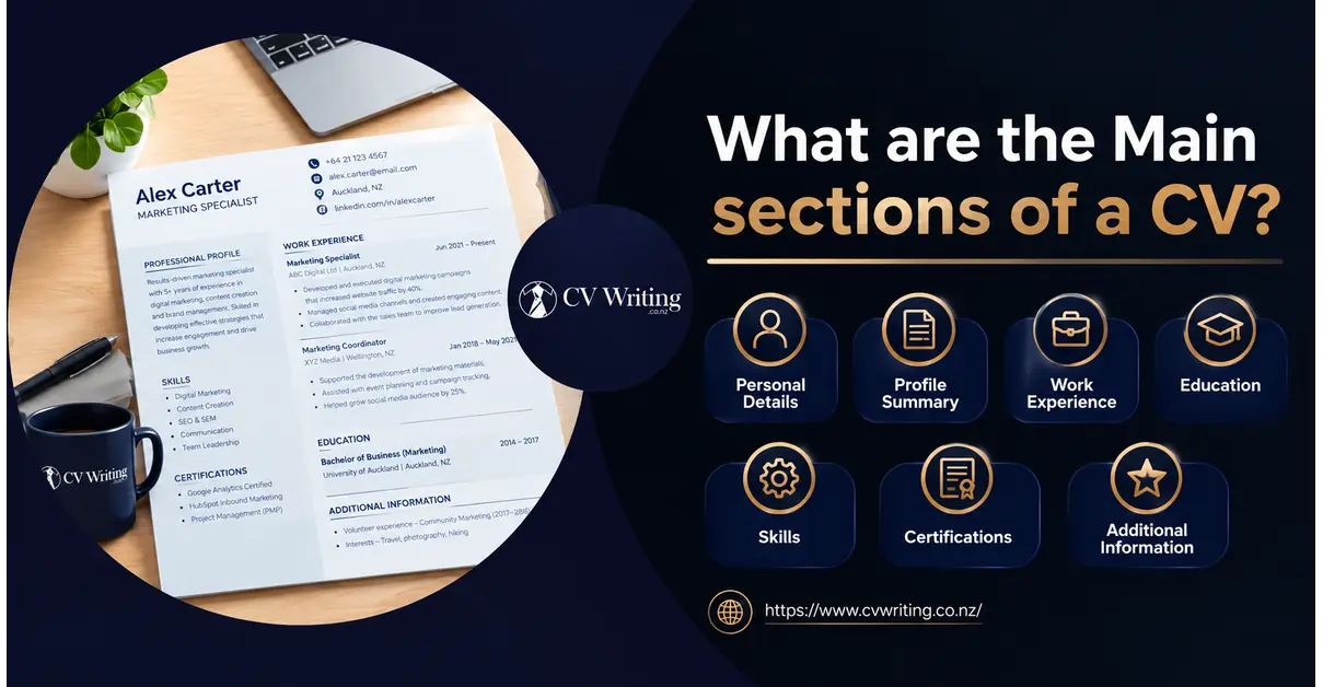 Main Sections of a CV