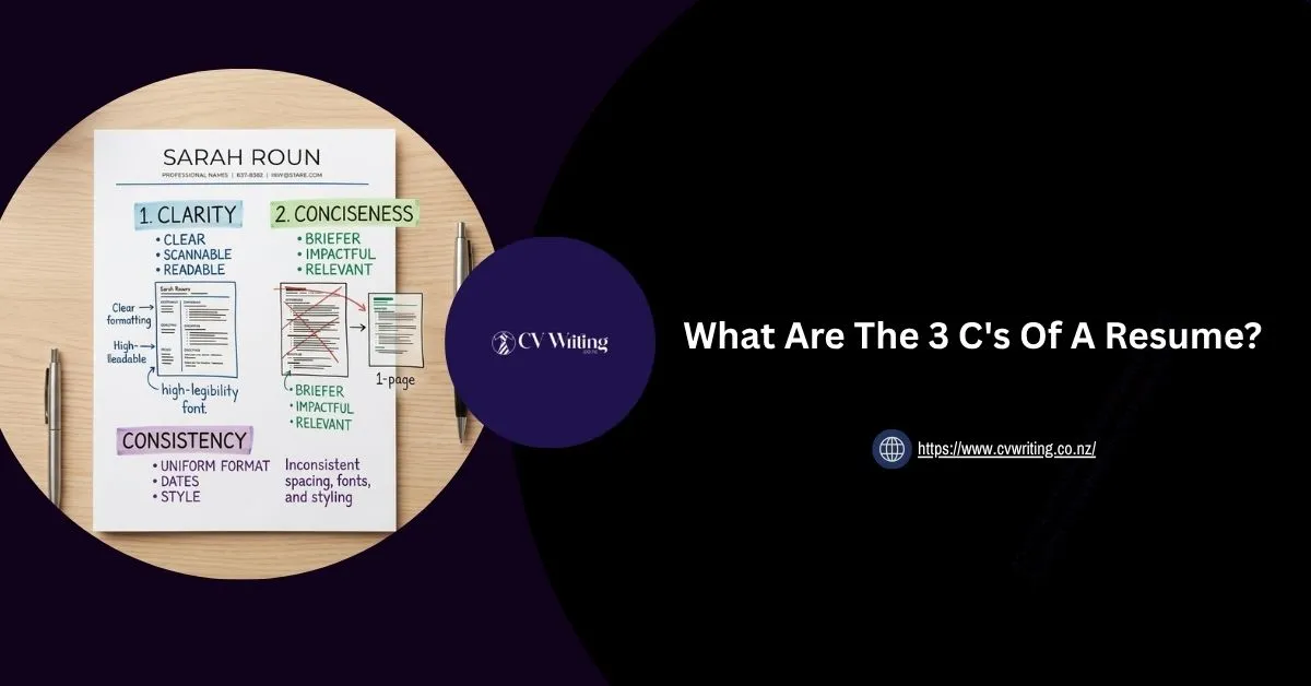 3 C's of a resume