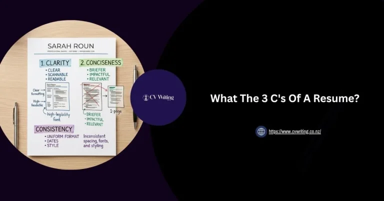 what are the 3 C's of a resume